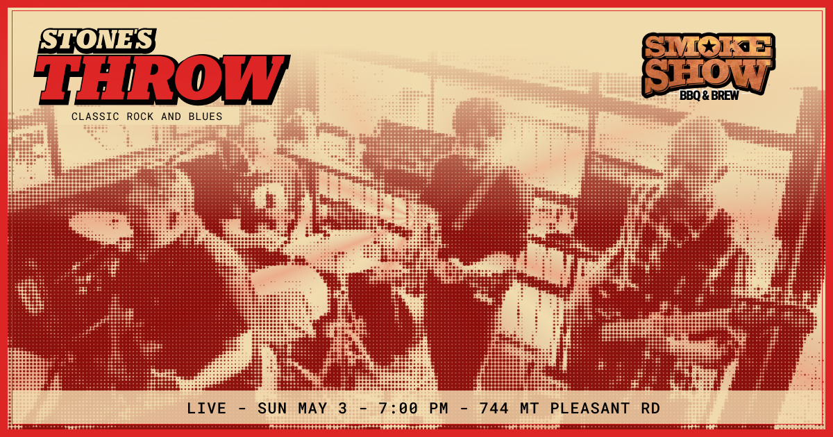 Three members of the band Big Shiny Dudes performing live